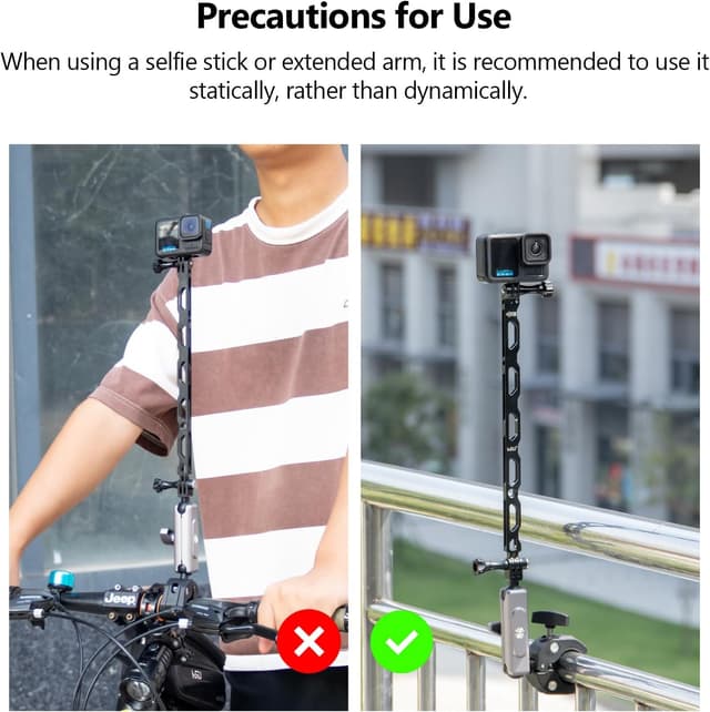 Thumbnail 4 de HSU Handlebar Mount for GoPro 360° rotatable