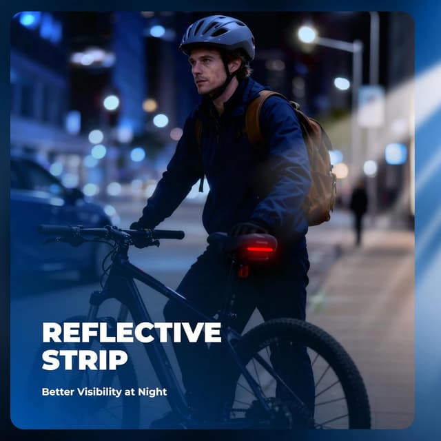 Detalle 2 de ROCKBROS Comfortable Soft Bike Seat Cushion – Ergonomic, Breathable & Waterproof Memory Foam Pad