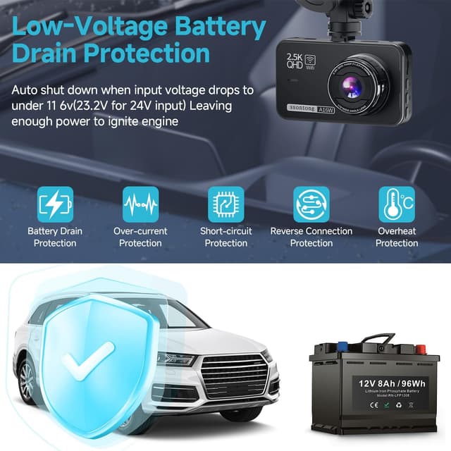 Thumbnail 5 de Dash Cam Hardwire Kit 13ft USB-C cable