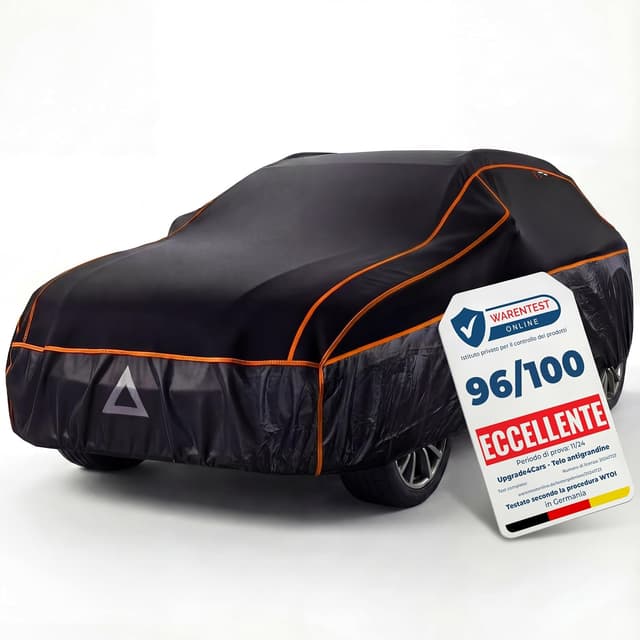 Detalle de Upgrade4cars Telo Copriauto Anti-Grandine 480×195×150 cm