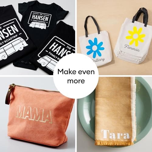 Thumbnail 3 de Cricut Vinilo Textil 10 rollos 30,5×91 cm 🎨