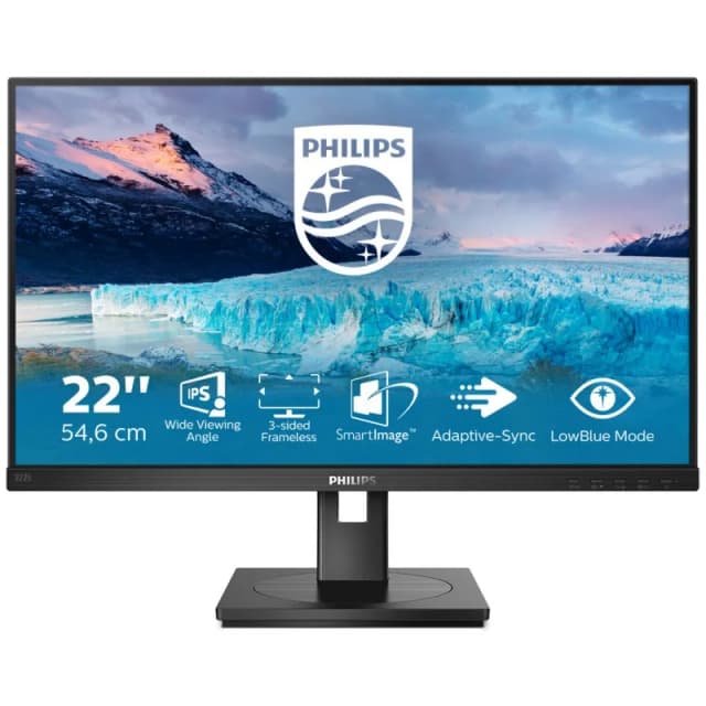 Imagen de Philips S Line 222S1AE/00 monitor IPS 21.5" FullHD en OfertitasTOP
