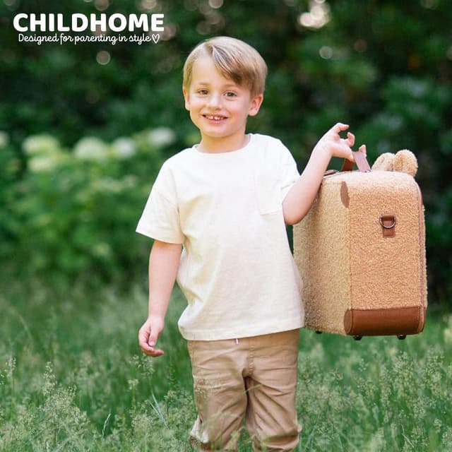 Thumbnail 6 de Childhome Valigia per bambini Weekend in formato cabina, mini viaggiatore con manico e etichetta nome