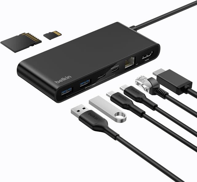 Imagen de Belkin Connect Hub USB C 8-en-1 en OfertitasTOP