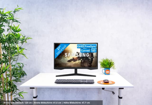 Thumbnail 16 de Samsung Odyssey G5 27 Zoll Gaming‑Monitor