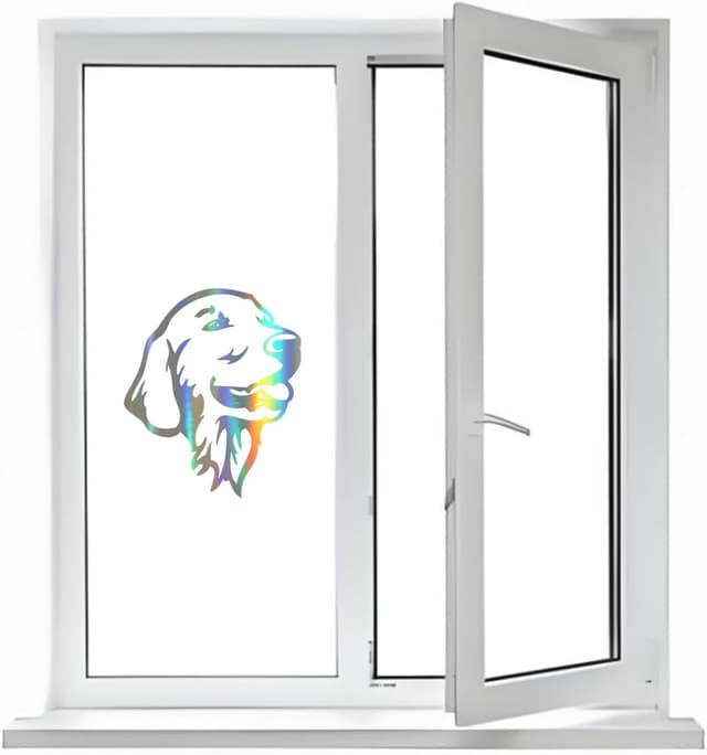 Thumbnail 5 de TIZIKJ Holografischer Golden Retriever Aufkleber 25 cm