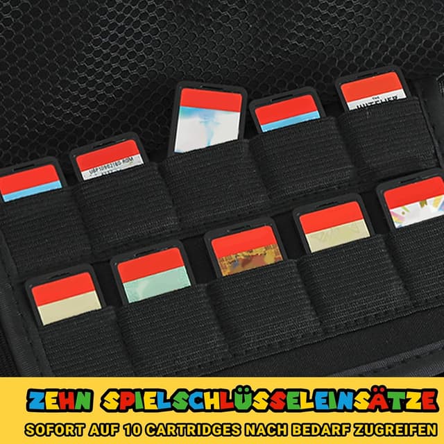 Detalle 2 de Switch 2 Tasche mit 10 Spieleinschüben