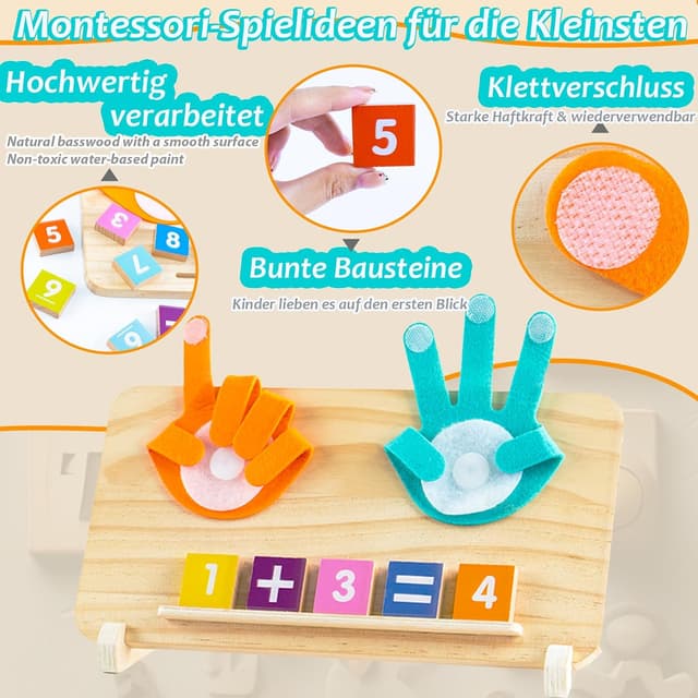 Thumbnail 4 de Montessori Spielzeug Doppel‑Seite 13 Bausteine