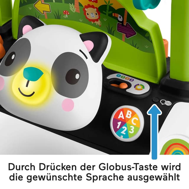 Detalle 2 de Fisher-Price HJY73 Lauflernwagen mit 50 Liedern