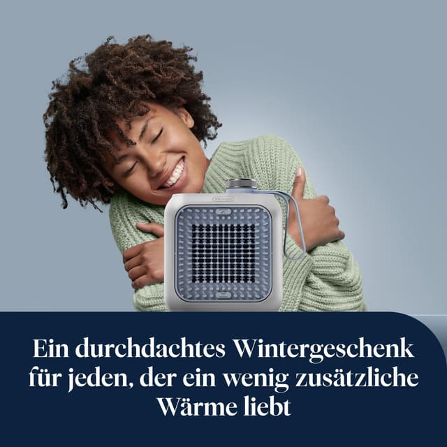 Thumbnail 6 de De'Longhi Capsule Desk HFX10B03.LB Keramik-Heizlüfter (360 W) – kompakt für sofortige Wärme