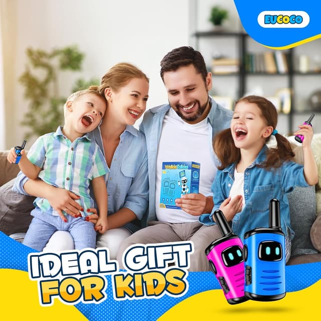 Thumbnail 6 de EUCOCO Gioco Bambino Walkie Talkie per bambini 3-10 anni