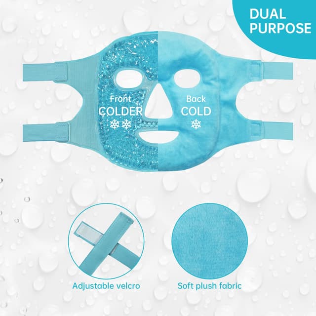 Thumbnail 3 de ZNÖCUETÖD Cold Face Eye Mask 🧖♀