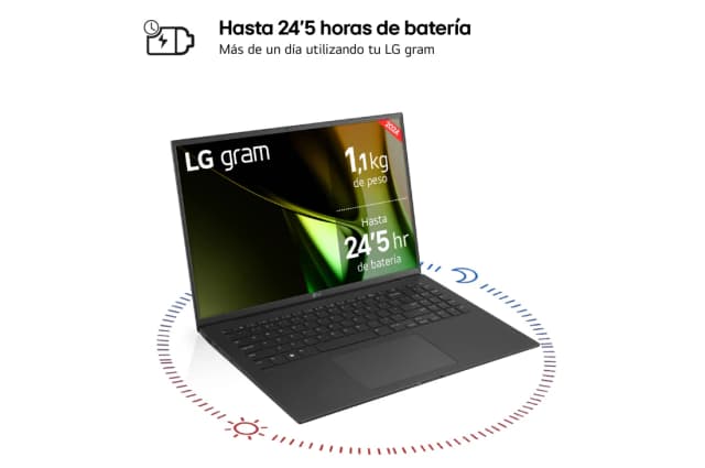 Thumbnail 4 de LG gram 16 32 GB Intel Core Ultra 7, Windows 11