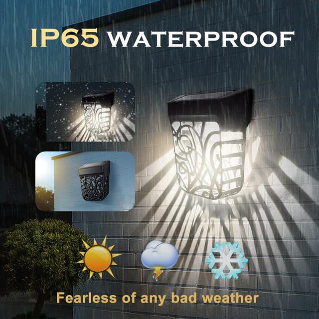 Detalle de Chipark solar fence lights 6 pack