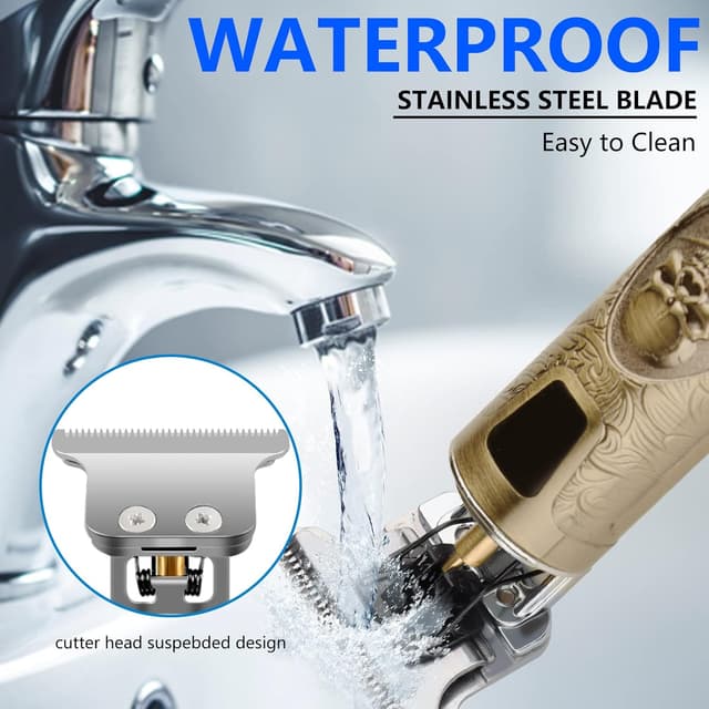 Detalle 1 de Electric beard trimmer with 180 mins