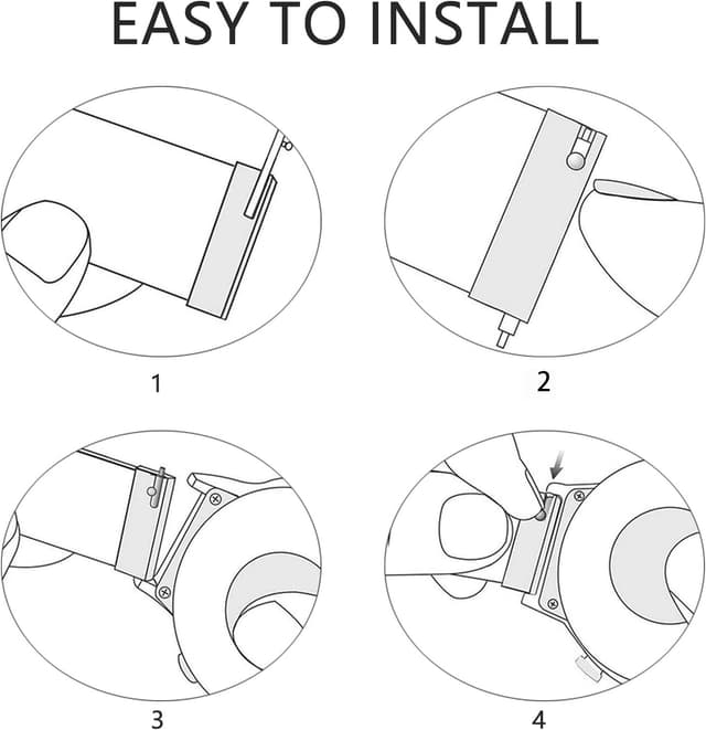 Detalle de ZLZKJS Edelstahl-Mesh Uhrenarmband mit Magnetverschluss (14–24 mm) und Schnellverschluss