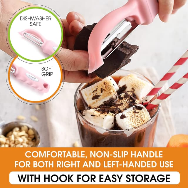 Thumbnail 5 de Spring Chef Premium Swivel Vegetable Peeler 1 pc 🥄