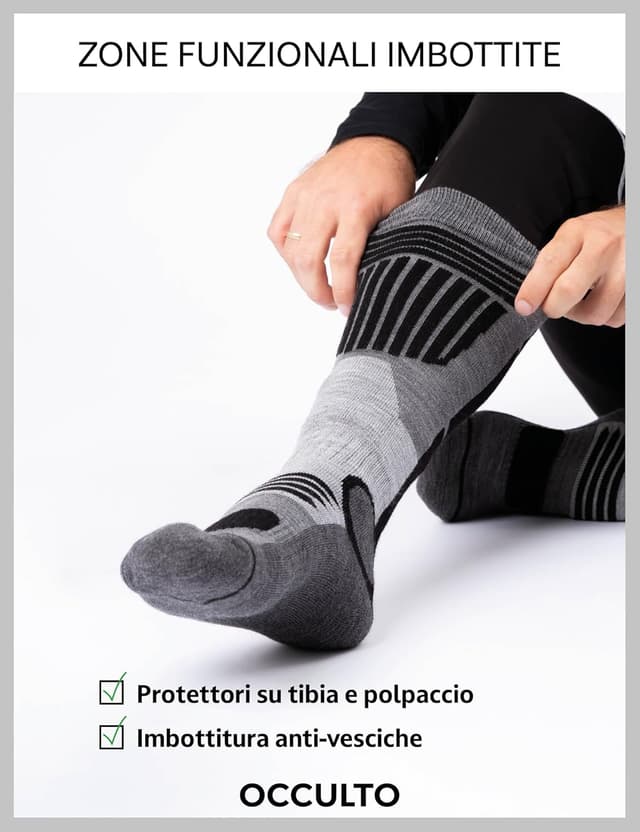 Thumbnail 4 de Occulto Felix Calze da Sci uomo pacco da 2