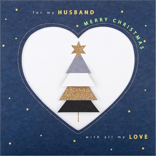 Thumbnail 4 de Hallmark Biglietto di Natale per marito 3D