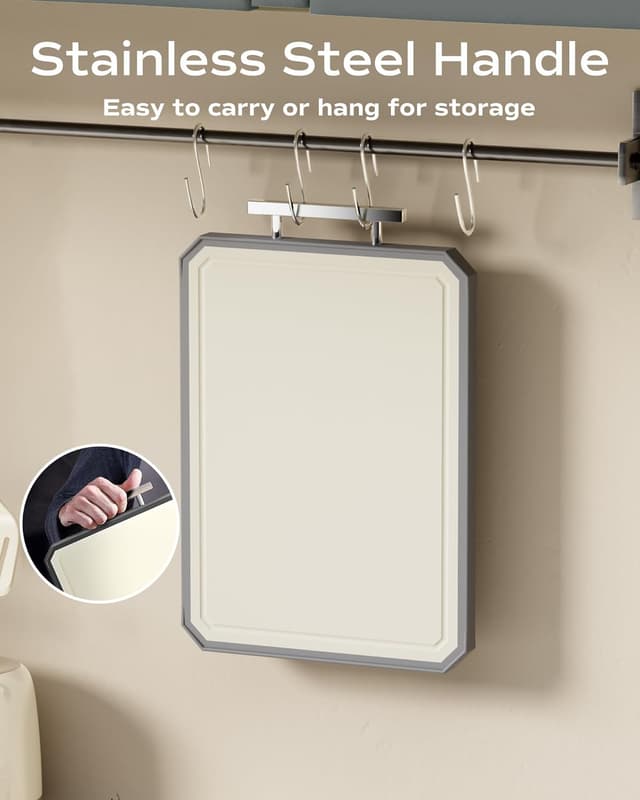 Thumbnail 4 de SNOWCLAD Stainless Steel Cutting Board 16 x 11 🔪