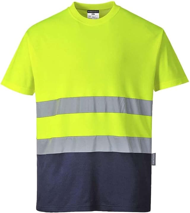 Detalle de Portwest Chemise mixte en coton/polyester avec bandes réfléchissantes (EN ISO 20471 Class 2)