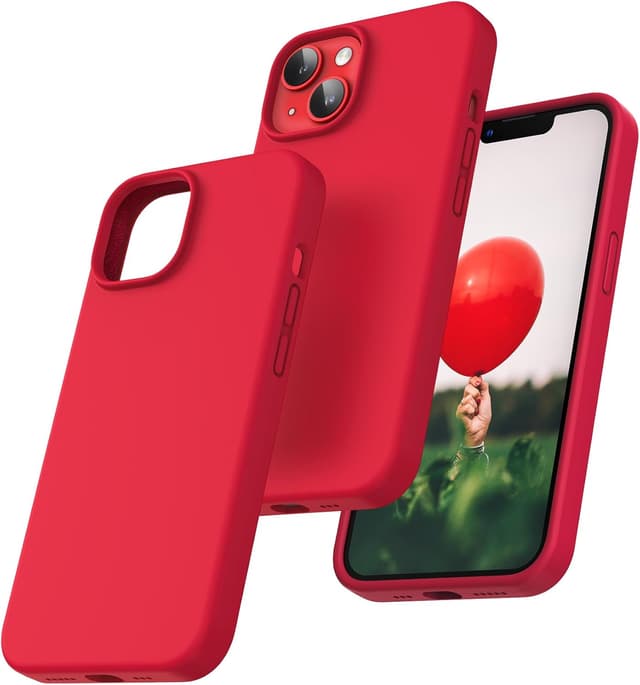 Thumbnail 6 de TOCOL iPhone 15 silicone slim case — Winter Blue