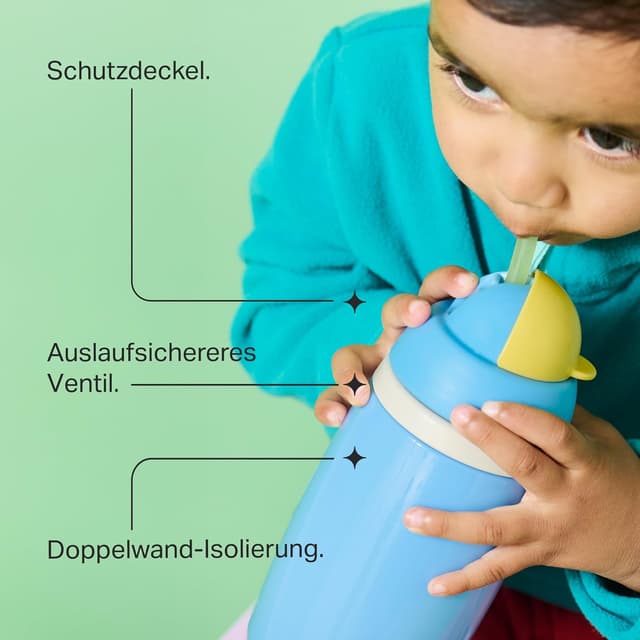 Detalle 2 de Tommee Tippee Trinkhalm-Aktivbecher 266 ml