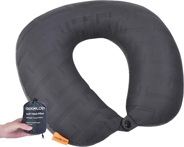 Detalle de TREKOLOGY Inflatable Neck Pillow for Travel