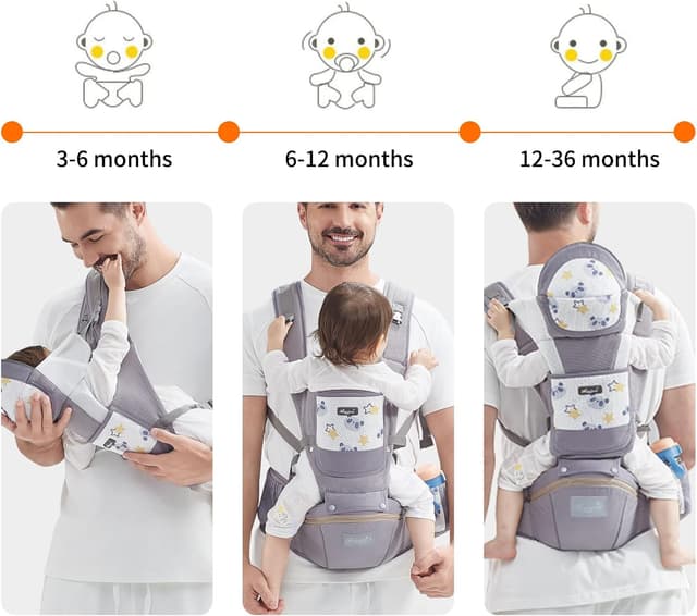 Thumbnail 4 de IULONEE Hip Seat Baby Carrier