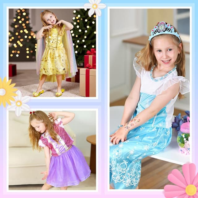Thumbnail 6 de Meland Princess Dress Up for Girls 3-6