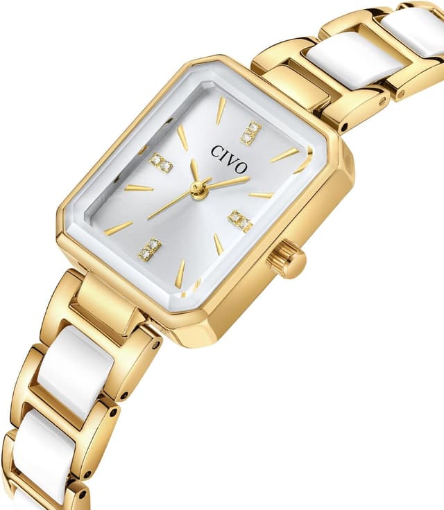 Detalle 2 de CIVO Armbanduhr Damen Rechteckig 28,5×24 mm