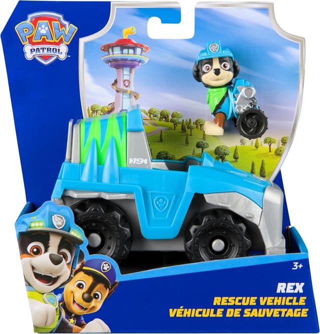 Thumbnail 5 de Paw Patrol Rex Dinosaur Rescue Vehicle 1 Figure