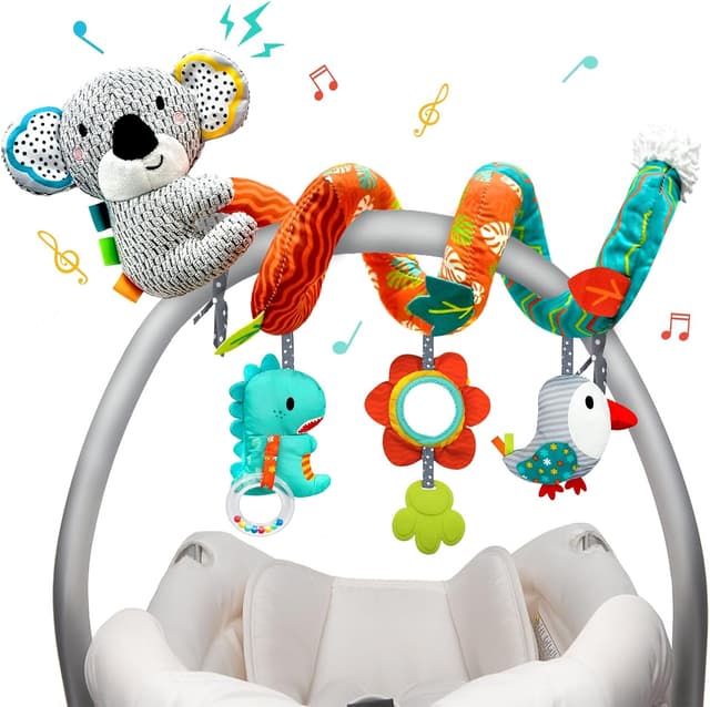 Detalle de XIXILAND pram toys for babies 0-6 months