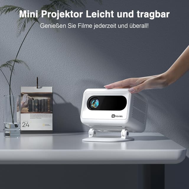 Thumbnail 2 de VOPLLS Mini Beamer 4K Tragbar 24000 Lumen