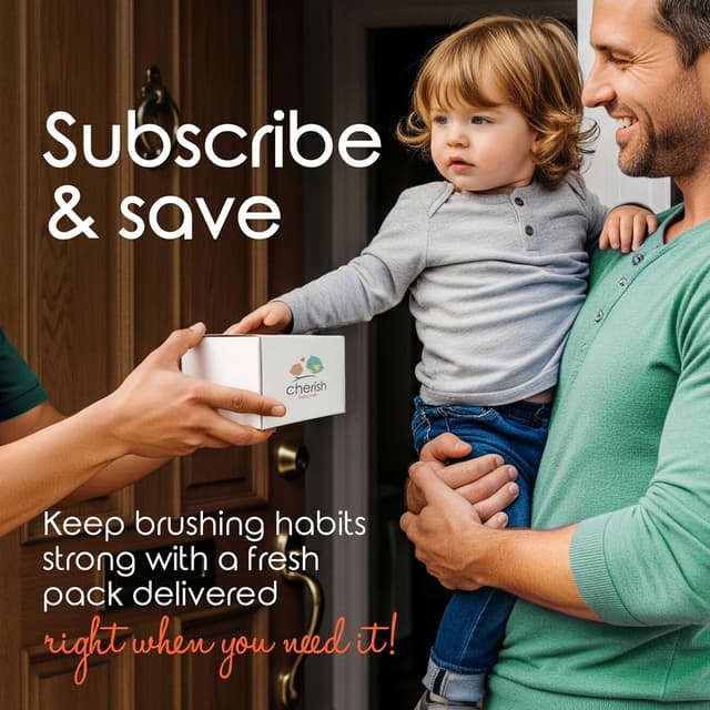 Thumbnail 6 de Cherish Baby Care Baby Toothbrush Set 0–2 Years (BPA-Free, Food-Grade Silicone) – Teal