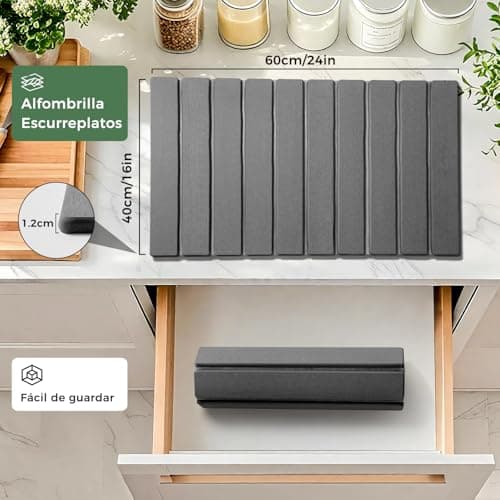 Thumbnail 2 de VerTrinix Alfombrilla escurreplatos 60x40 cm