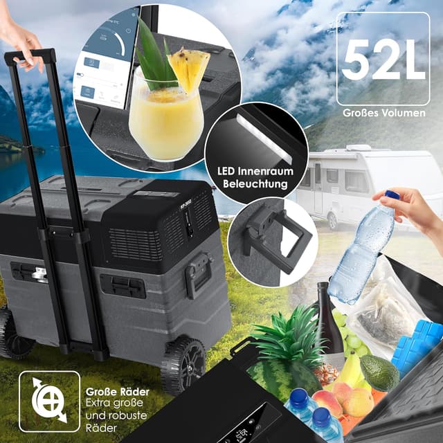 Thumbnail 5 de KESSER Kompressor Kühlbox 52L