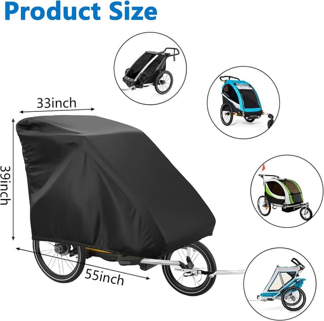 Thumbnail 6 de FUOBECIE Faltgarage für Fahrradanhänger