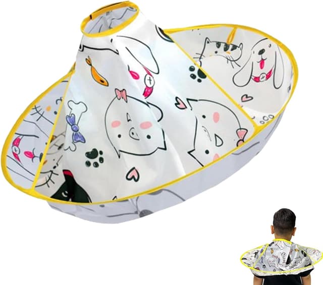 Detalle de YANJIY Kinder Haarschnitt Umhang