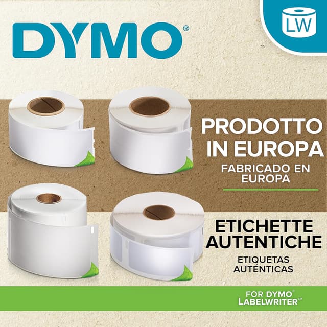 Detalle de DYMO LW etichette 32x57 mm 6.000 pezzi 📇