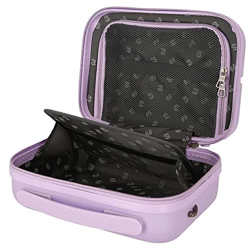 Detalle 2 de Pepe Jeans Accent neceser rígido adaptable con bandolera (ABS) morado, 29x21x15 cm