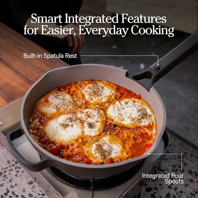 Detalle de Our Place Always Pan 2.0 27cm nonstick