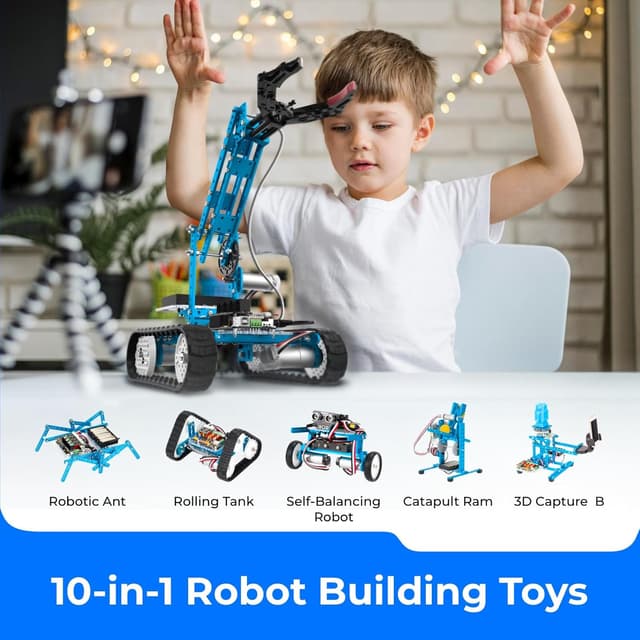 Thumbnail 6 de Makeblock mBot Ultimate 10-in-1 programmable robot kit (compatible with Arduino C & Raspberry Pi)