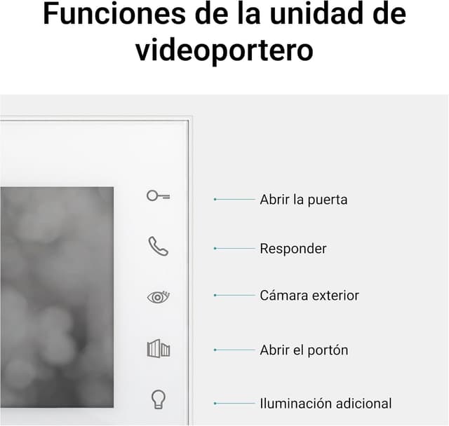 Thumbnail 4 de Legrand 360910 Kit Videoportero Wi-Fi 7" y Cámara Gran Angular 📹