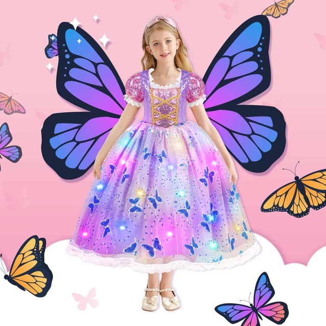 Thumbnail 6 de WIKITOT Princess costume for girls age 3