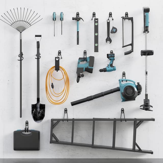 Thumbnail 6 de BONTEC 18-pack garage storage hooks