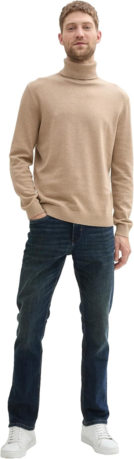 Detalle de TOM TAILOR Marvin Straight Jeans da uomo elasticizzati a 5 tasche