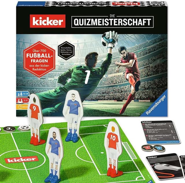 Detalle de kicker-Quizmeisterschaft 26288 Fußballquiz