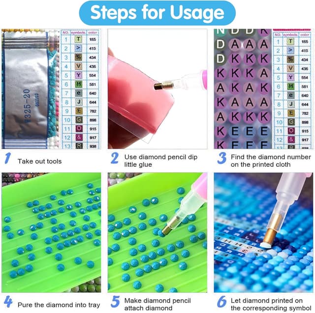 Detalle de Reofrey Christmas Diamond Art Kit for Adults (Snowmen) 30x40cm Full Drill Round Rhinestones