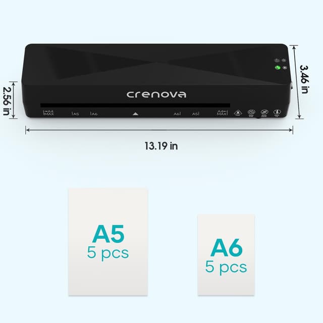 Thumbnail 6 de crenova A4 Laminator 250 mm/min